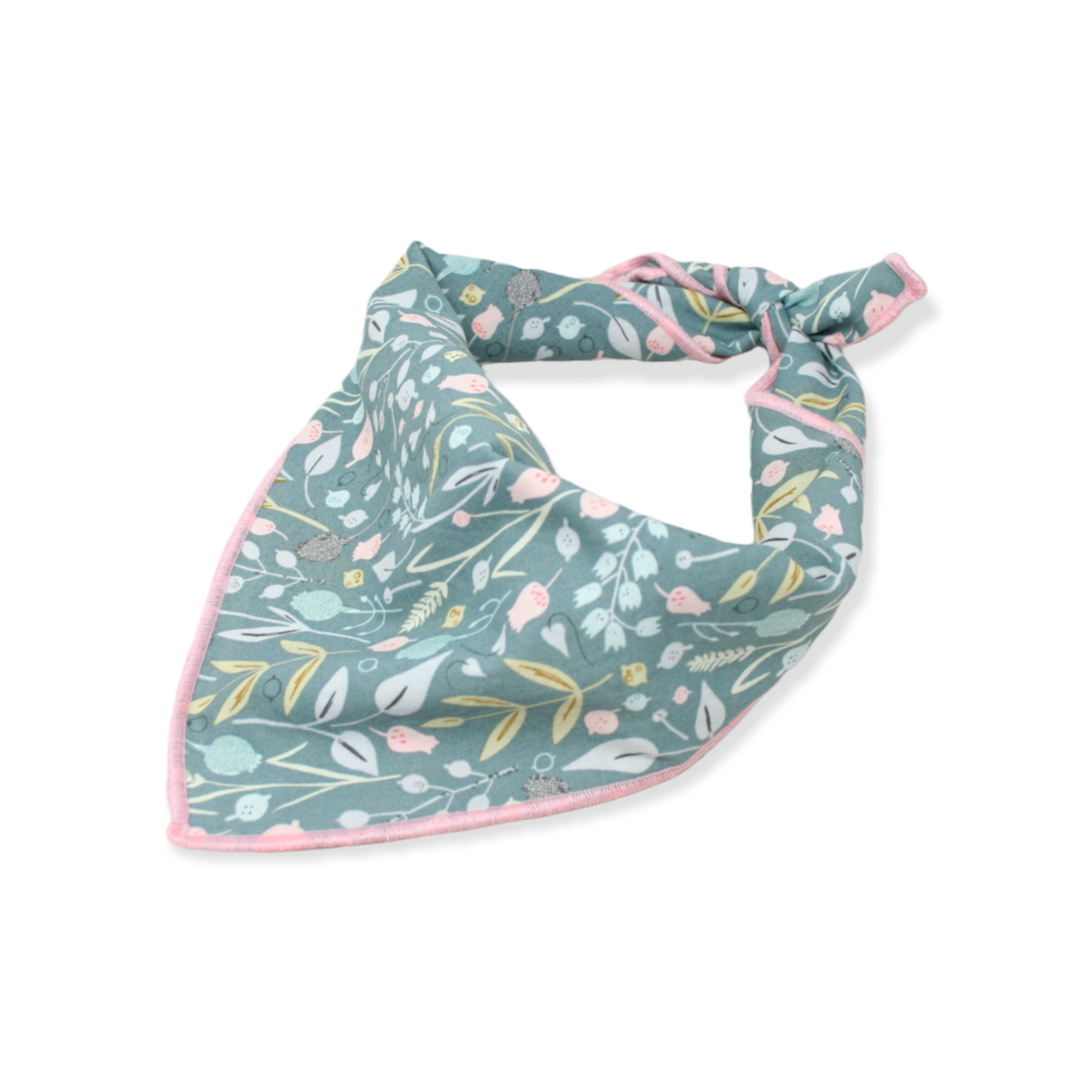 Teal Meadows Dog Bandana