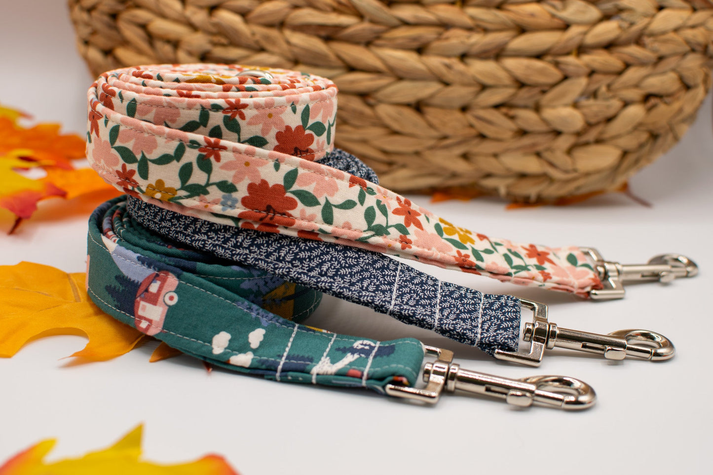 Cottage Floral Dog Leash