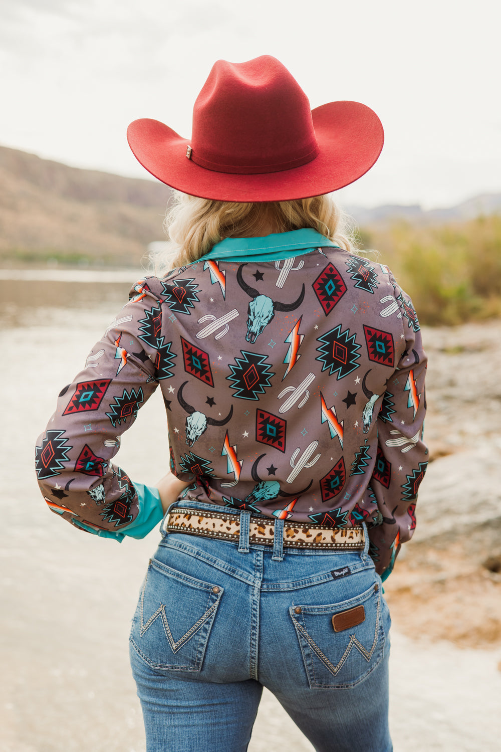 Wild West Button Down