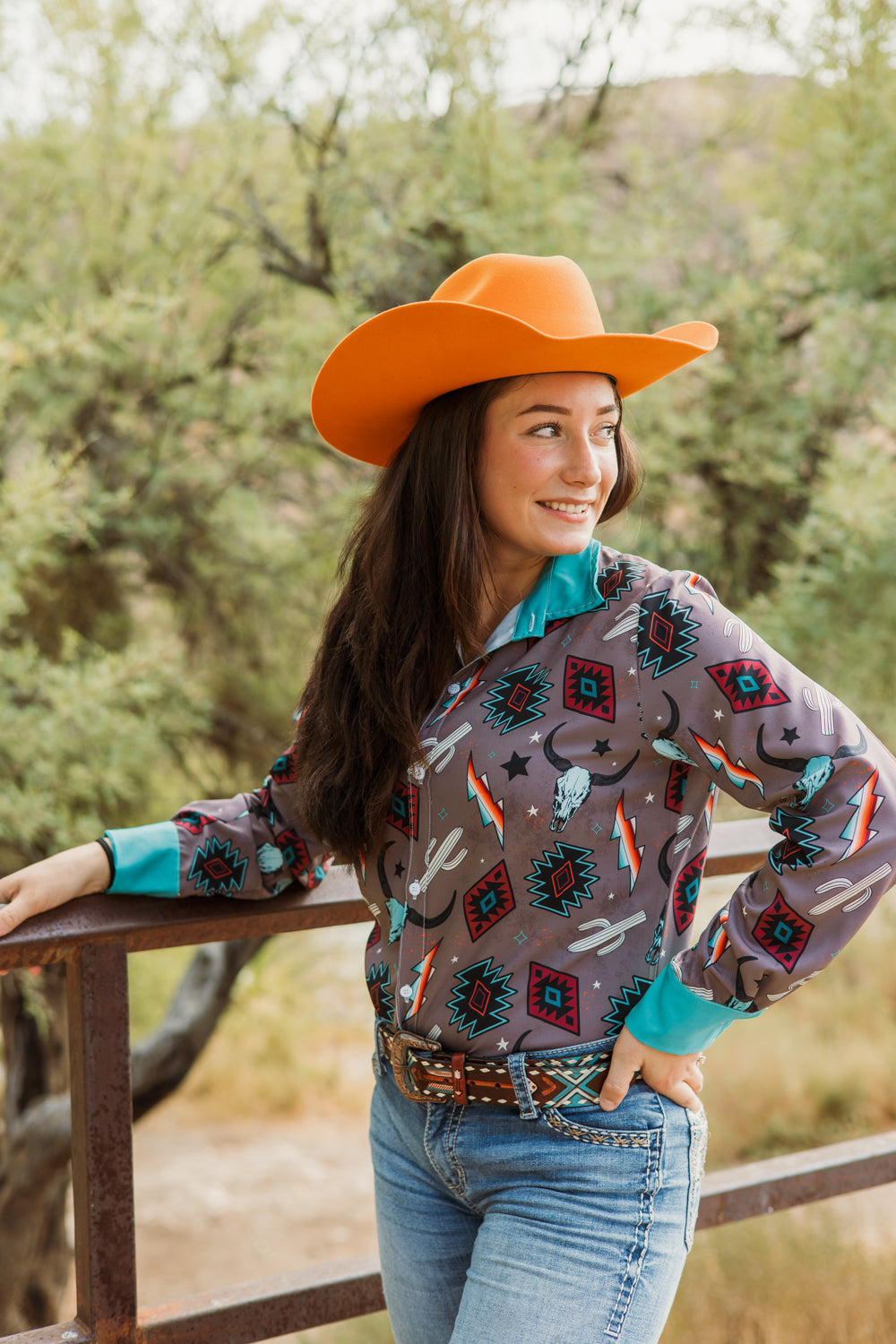 Wild West Button Down