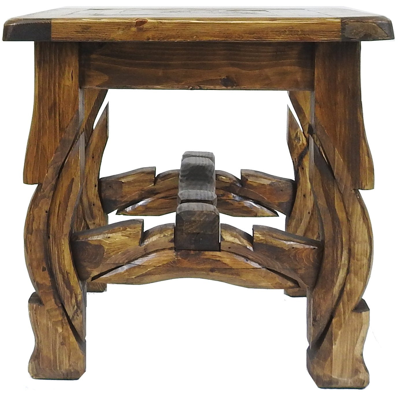 Yugo End Table with Slate