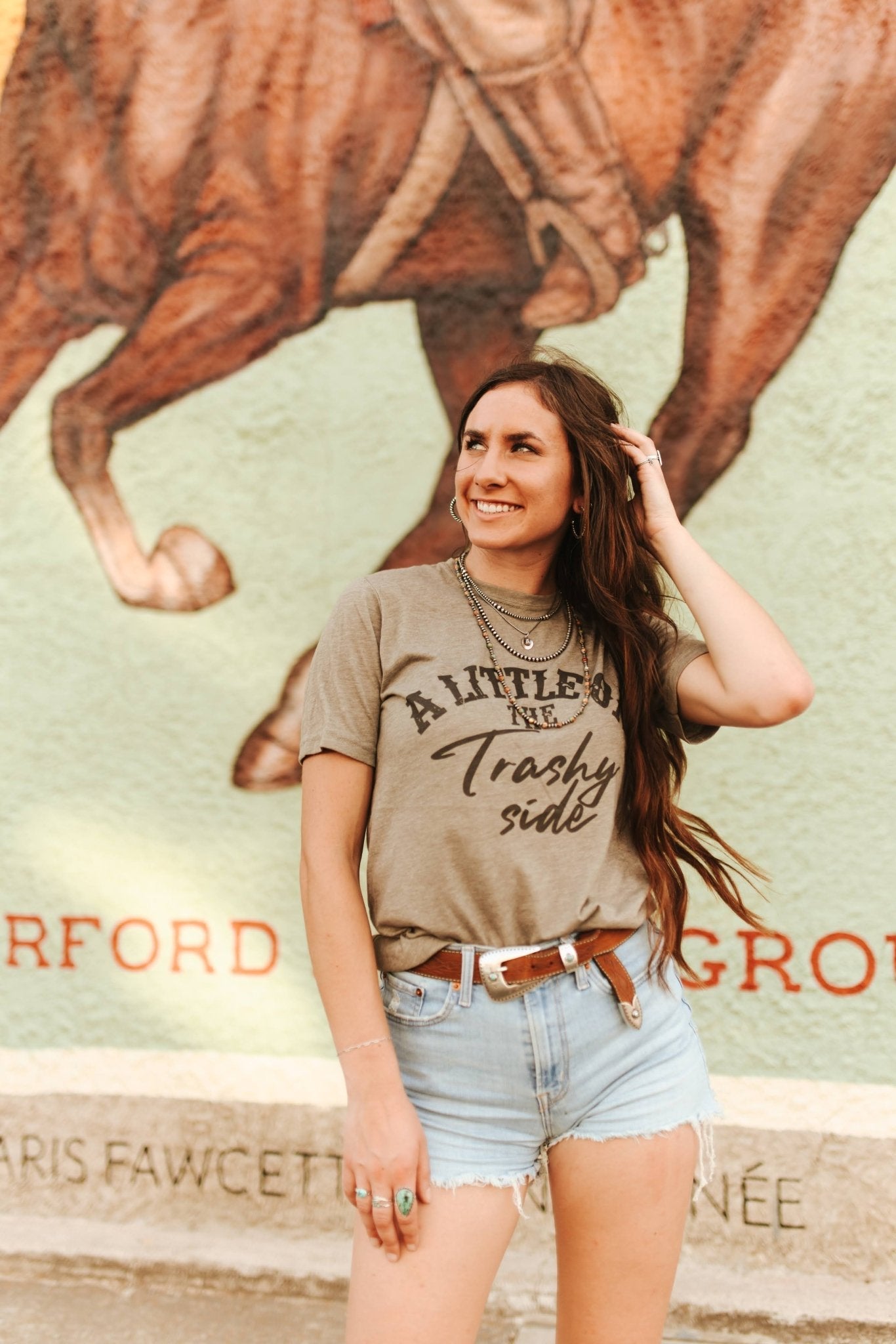 A Little On The Trashy Side Graphic Tee