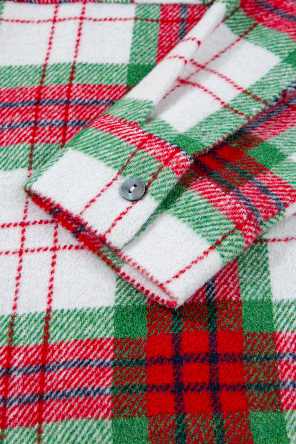 Plaid Christmas Flannel Shacket