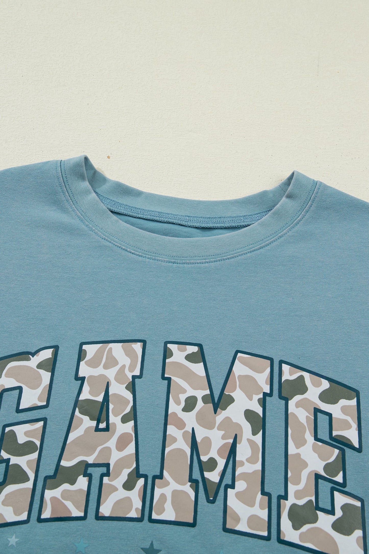 Camo Graphic Game Day T-Shirt