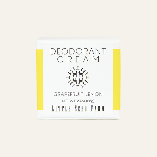 Grapefruit Lemon Deodorant Cream BEST Deodarant out there!!