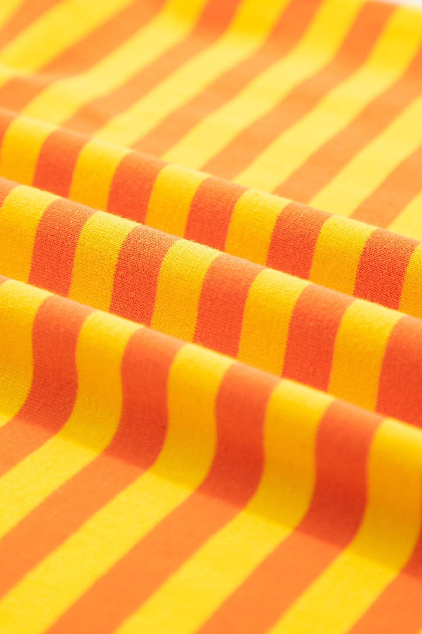 Stripe Contrast Crew Neck Drop Shoulder Tee