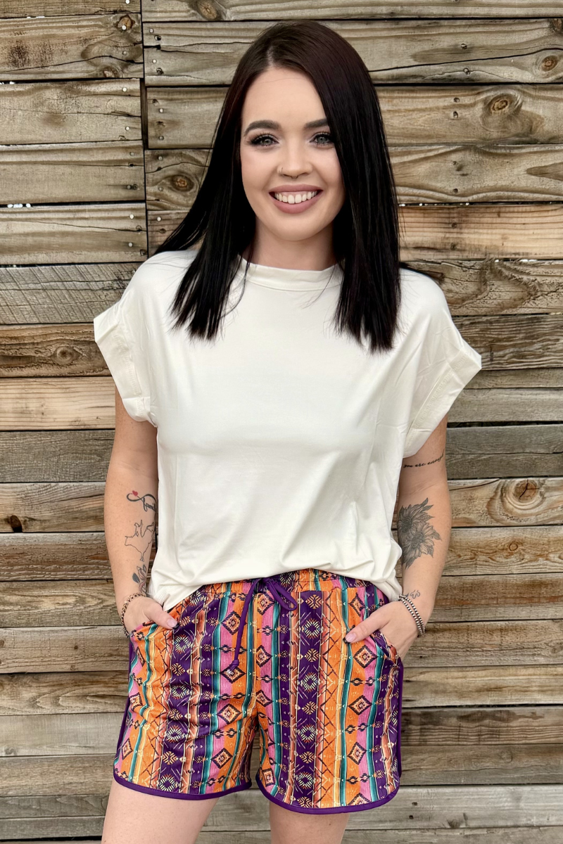 Sunset Mesa Long Shorts by Sterling Kreek