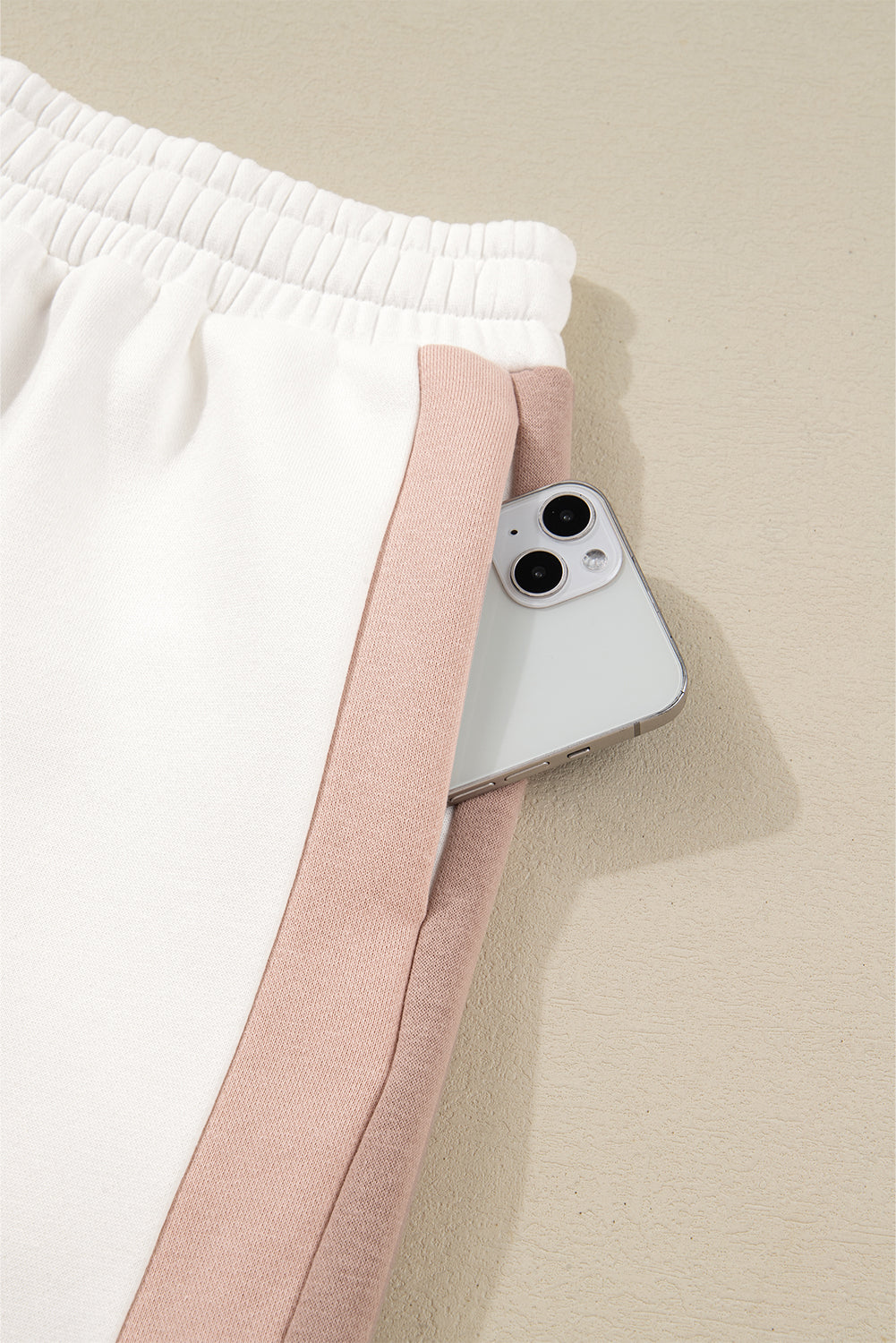 Colorblock Patchwork Top and Shorts Set