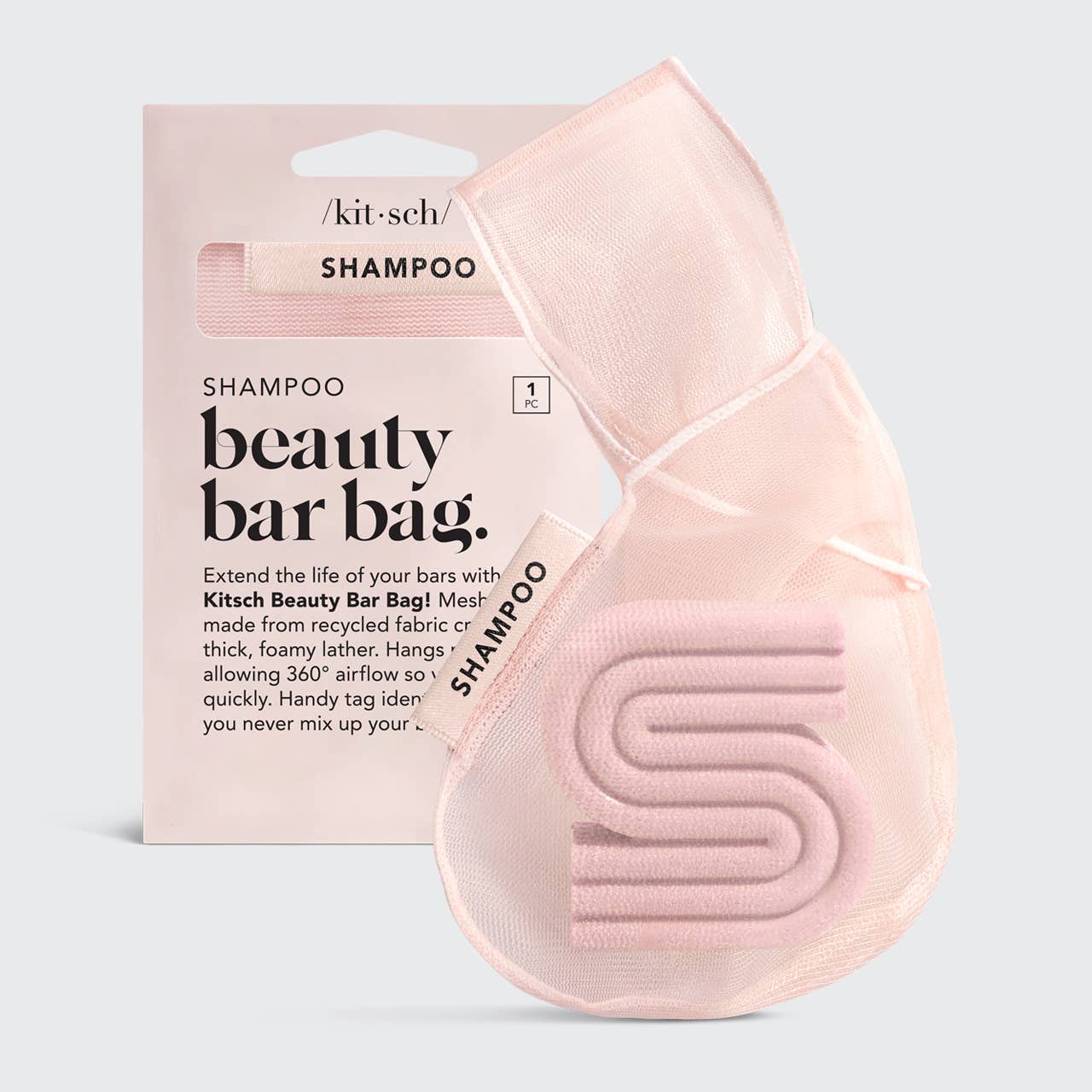 Shampoo Beauty Bar Bag - Blush by KITSCH