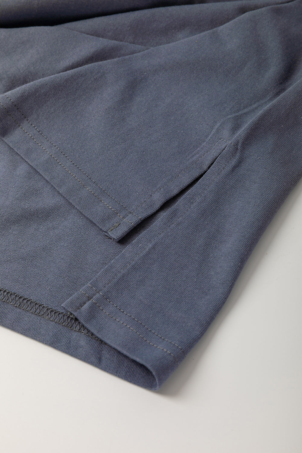 Leopard Patchwork Colorblock Drop Shoulder Top