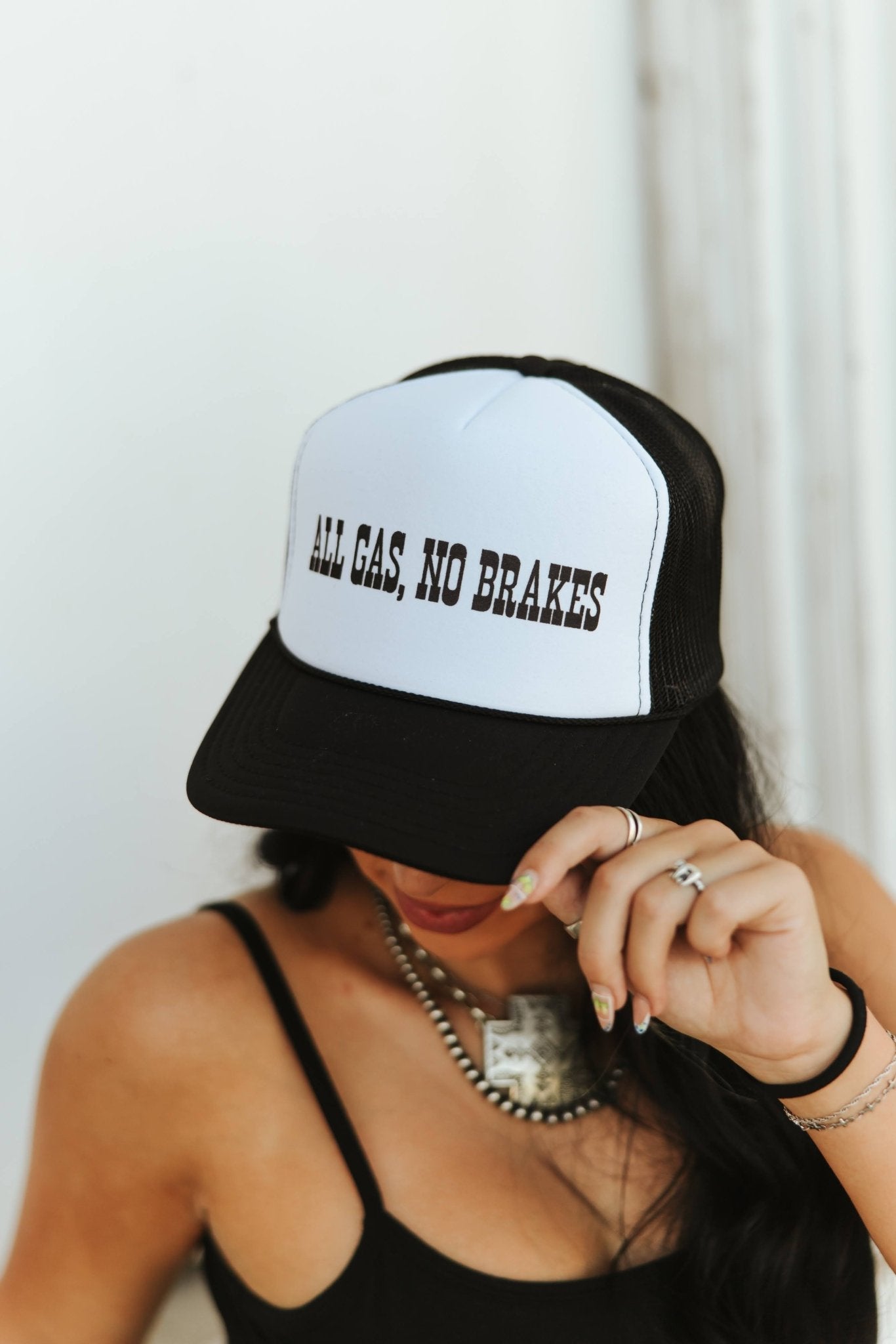 All Gas, No Brakes Trucker Hat