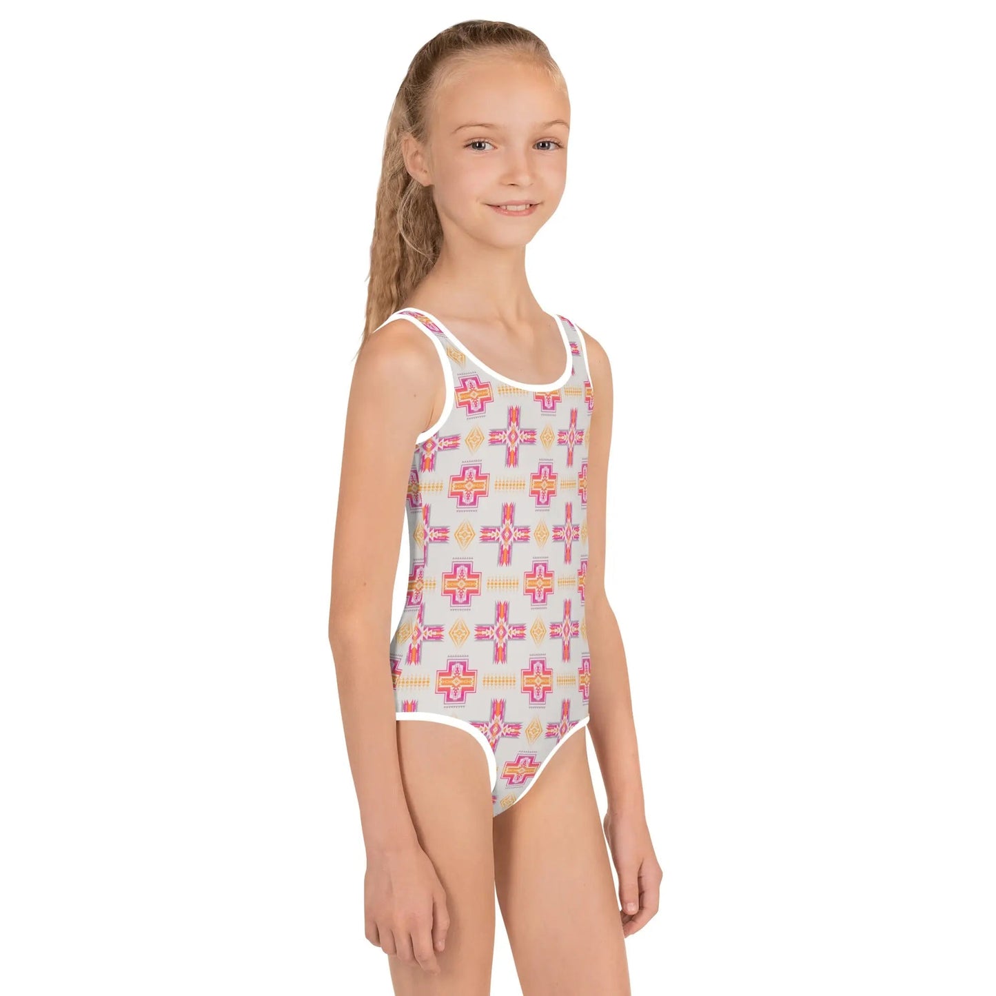 Aztec Trail Girls Swimsuit - Sizes 2T-7