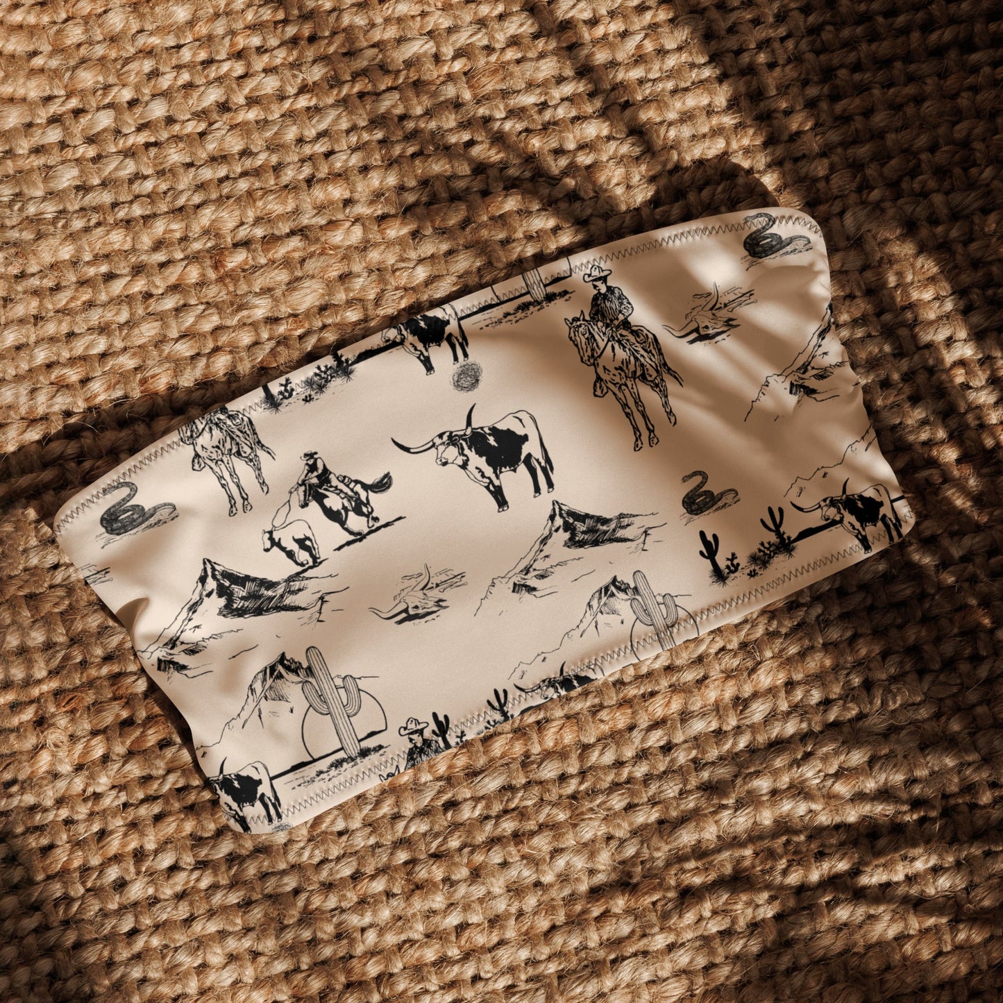 YEEHAW Cowboy Ranch Recycled bandeau bikini top