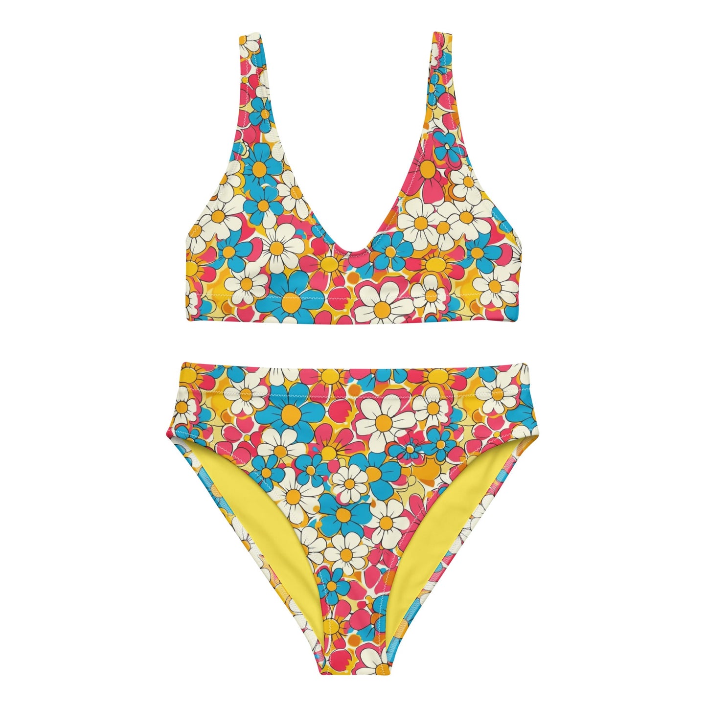 Yeehaw Flower Child Retro Bikini