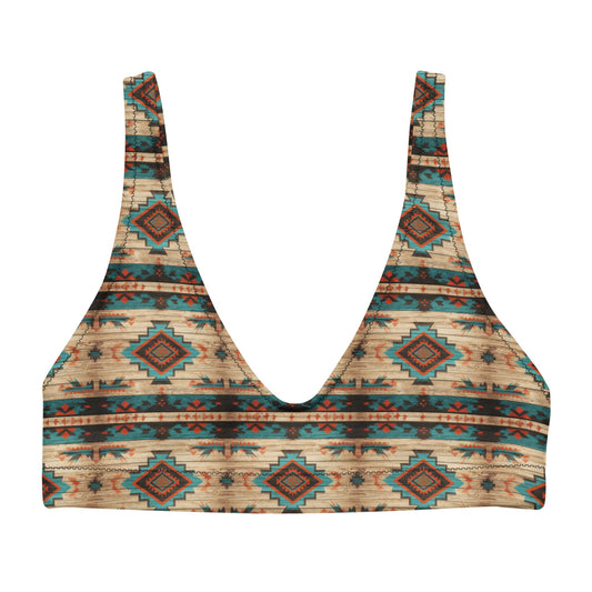 Baha Ranch Arizona Aztec Padded Bikini Top