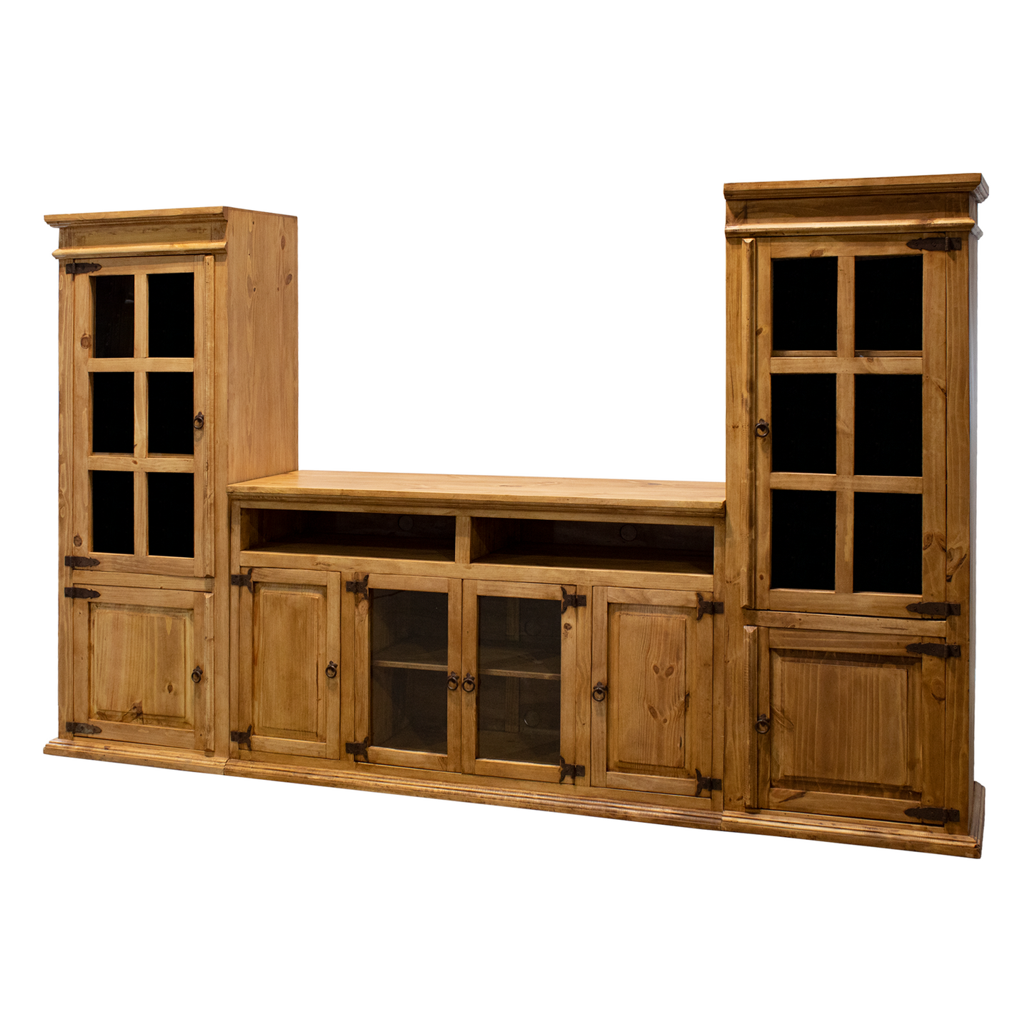 Santa Rita Rustic Entertainment Center