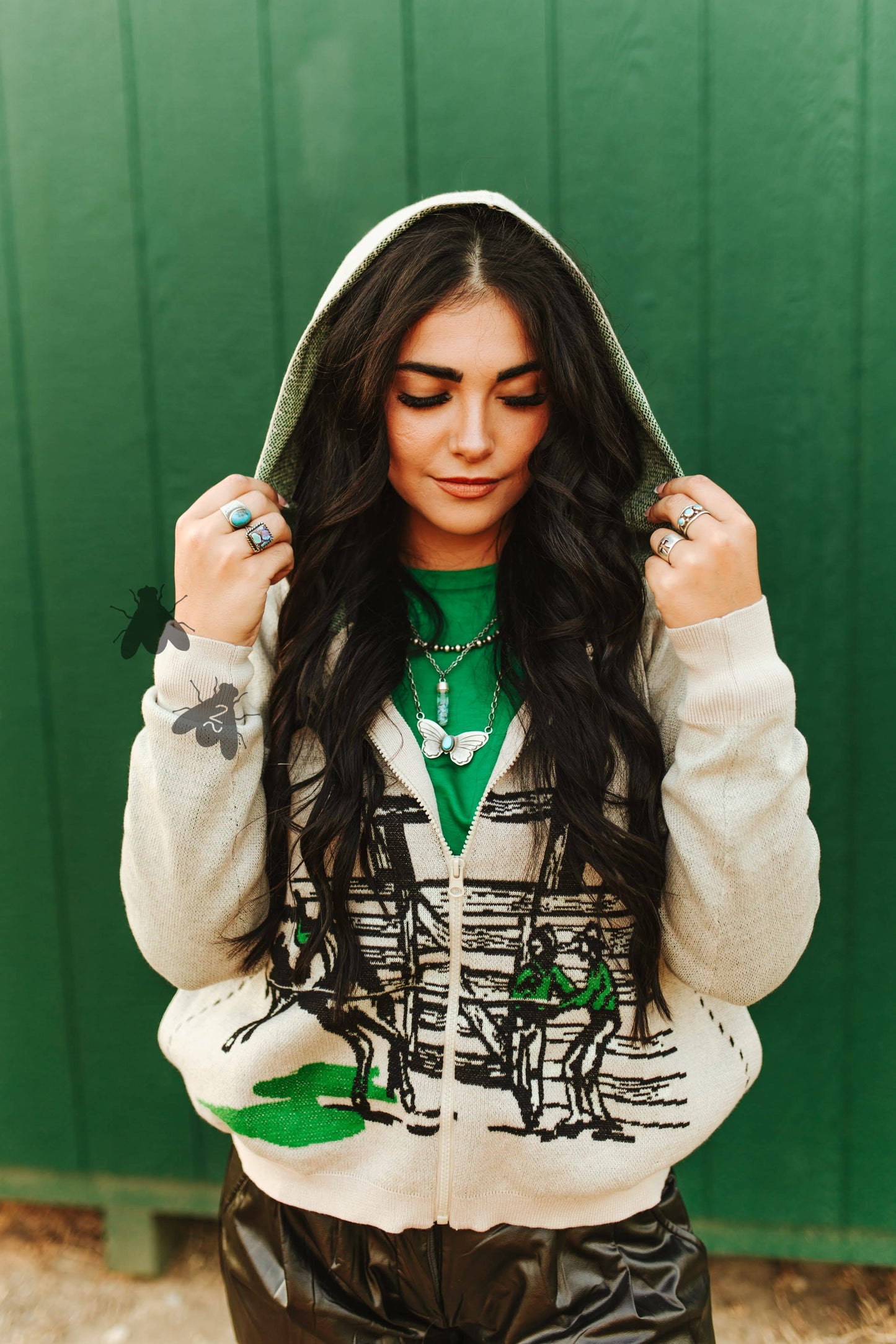 THE RANCHITA *VERDE Sweater by 2 Fly