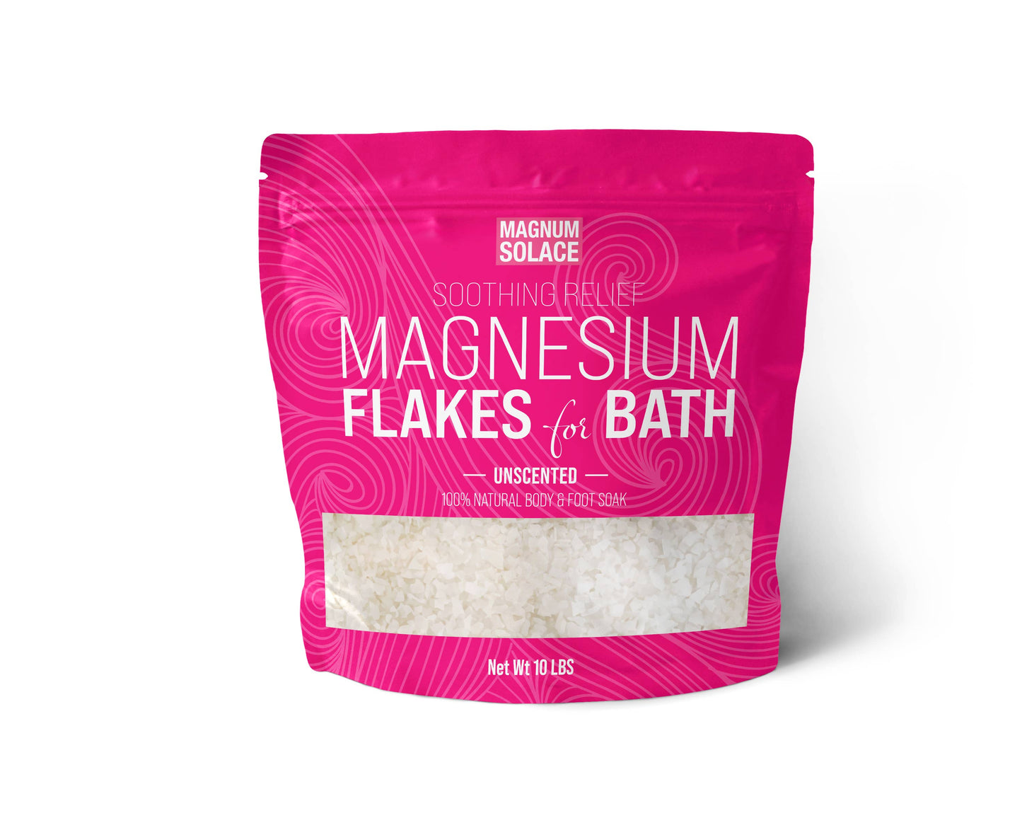 Magnesium Bath Flakes Pink Edition, Dead Sea Bath Salts, Uns