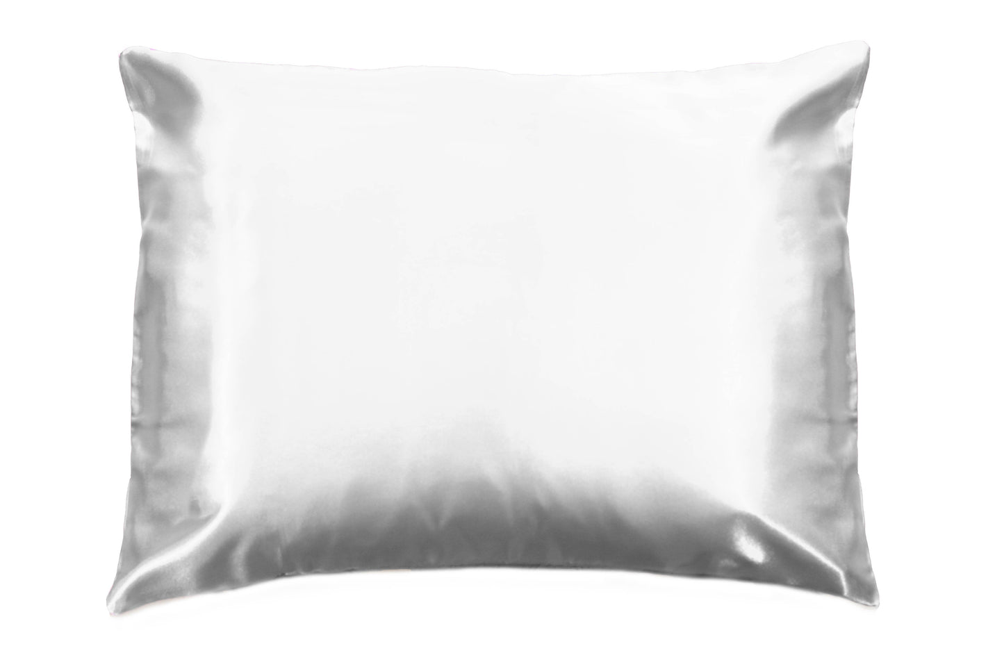 Pink Opalescent Gift Box with Bow - QN/STD Satin Pillowcase