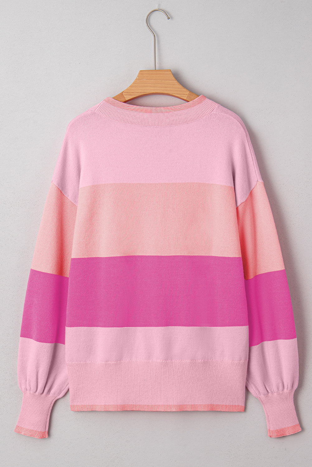 Christmas HOLLY JOLLY Sequin Colorblock Sweater