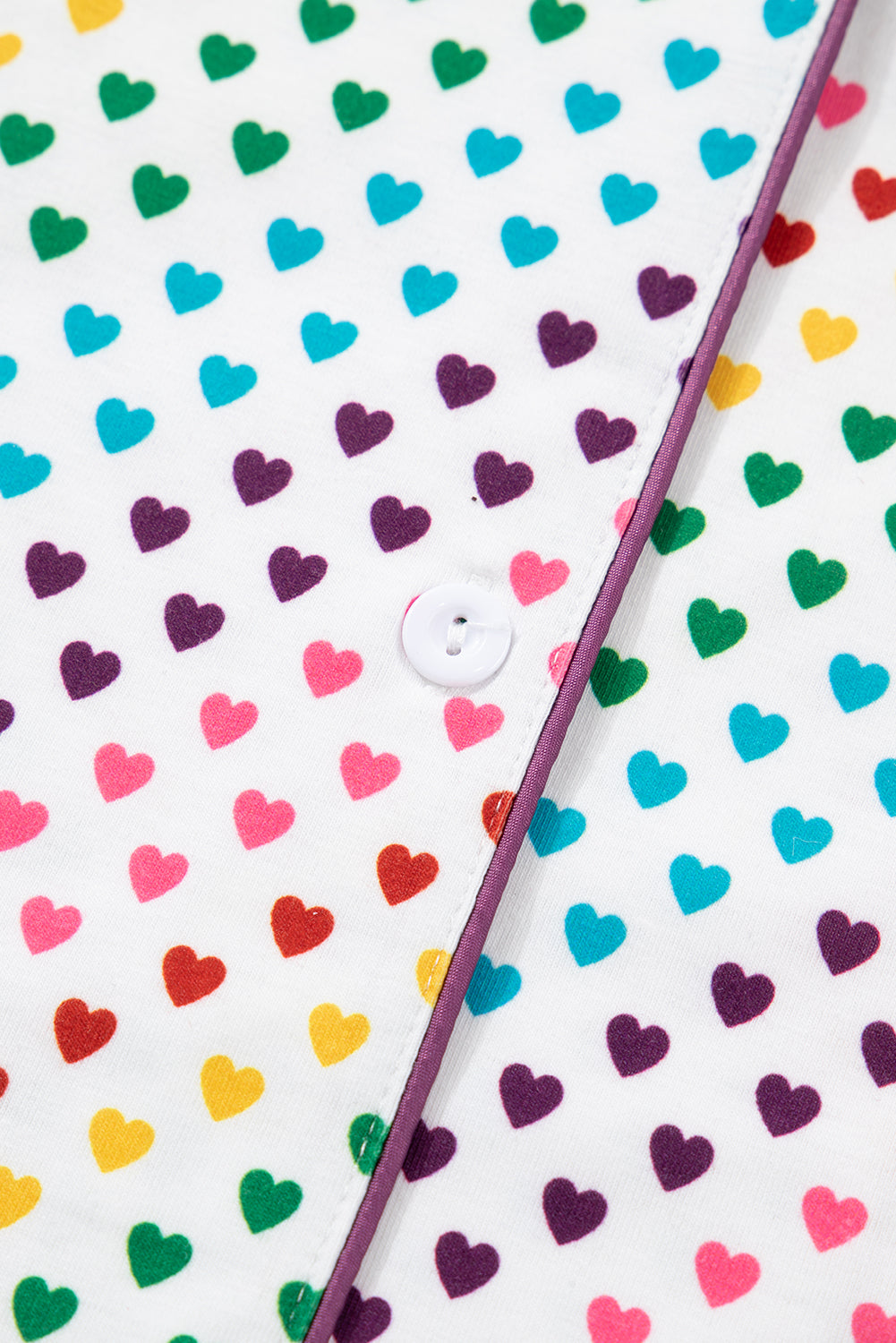 Valentines Heart Top and Pants Pajama Set