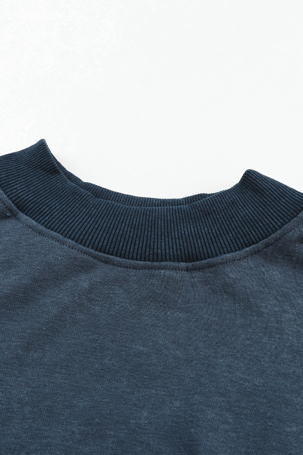 Mineral Wash Drop Shoulder Crewneck Sweatshirt