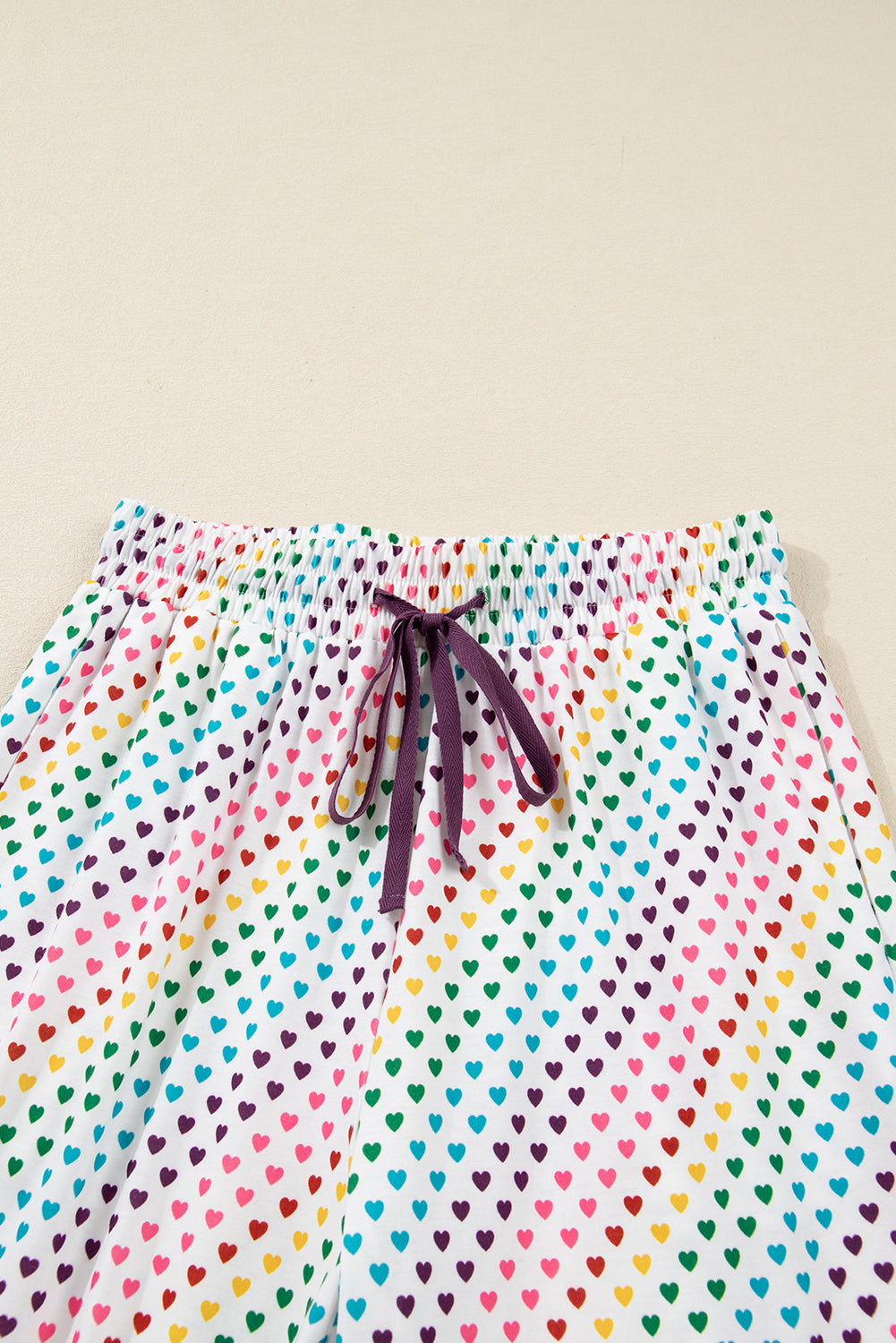 Valentines Heart Top and Pants Pajama Set