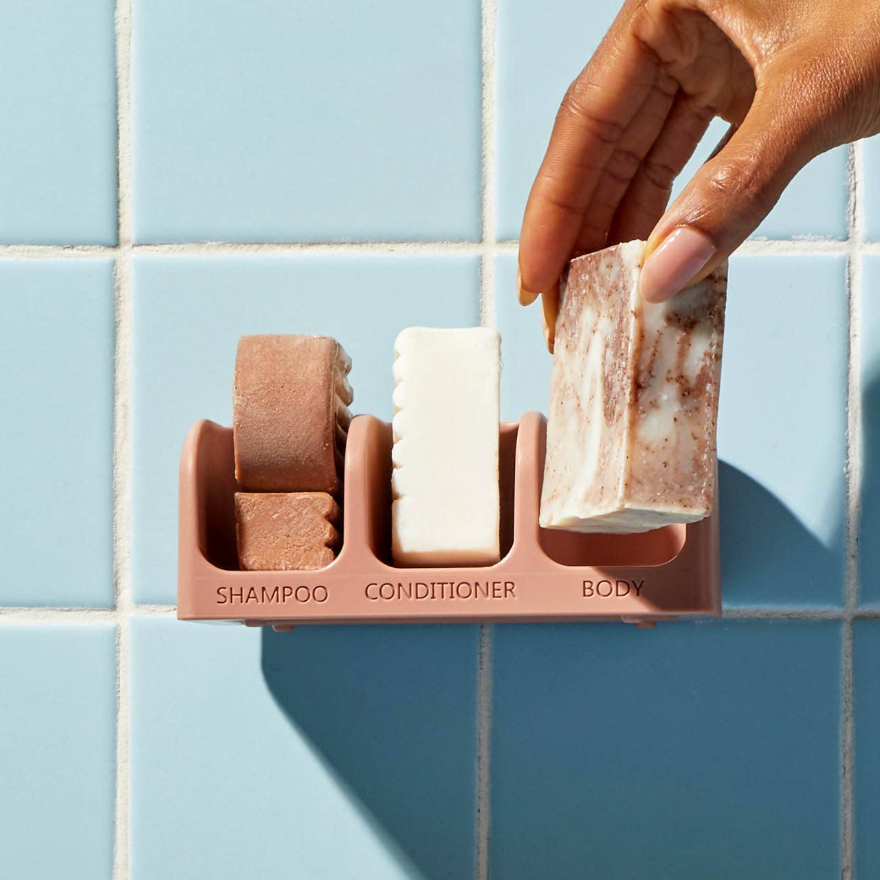 Self-draining Soap Dish - Terracotta by Kitsch