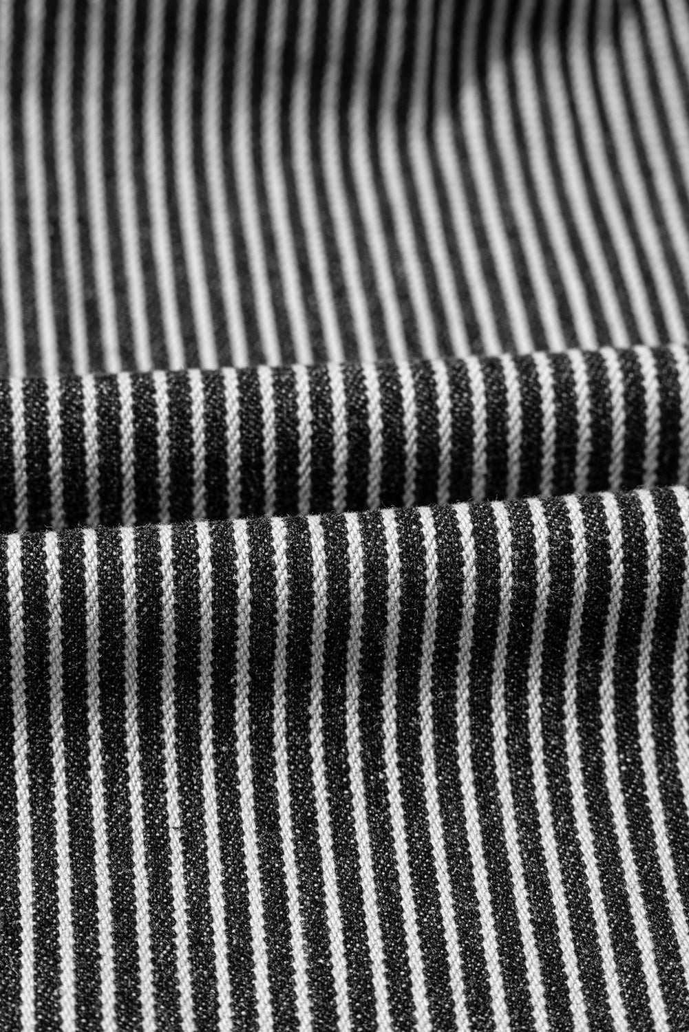 Stripe Wash Oversize Pocket Denim Jacket