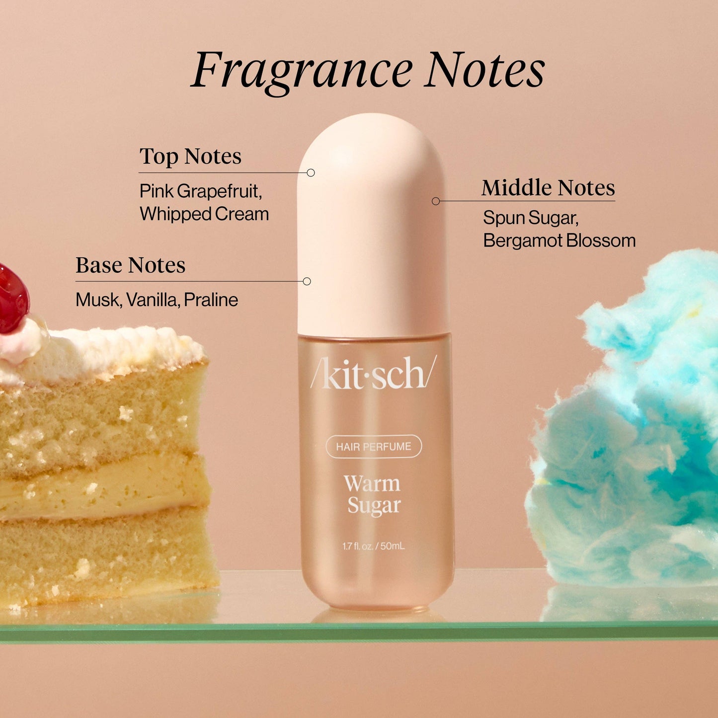 Warm Sugar Hair & Body Perfume Mist by Kitsch