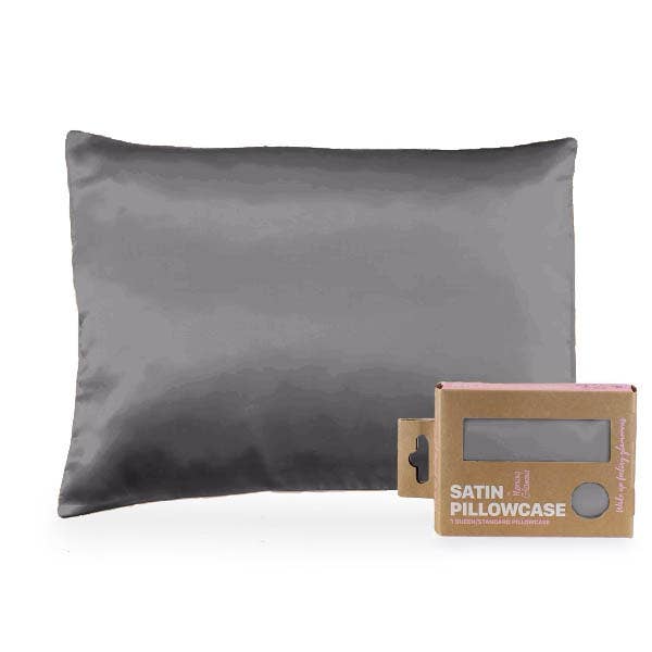 Eco Packaged Satin Pillowcase for Hair & Skin-Queen/Standard