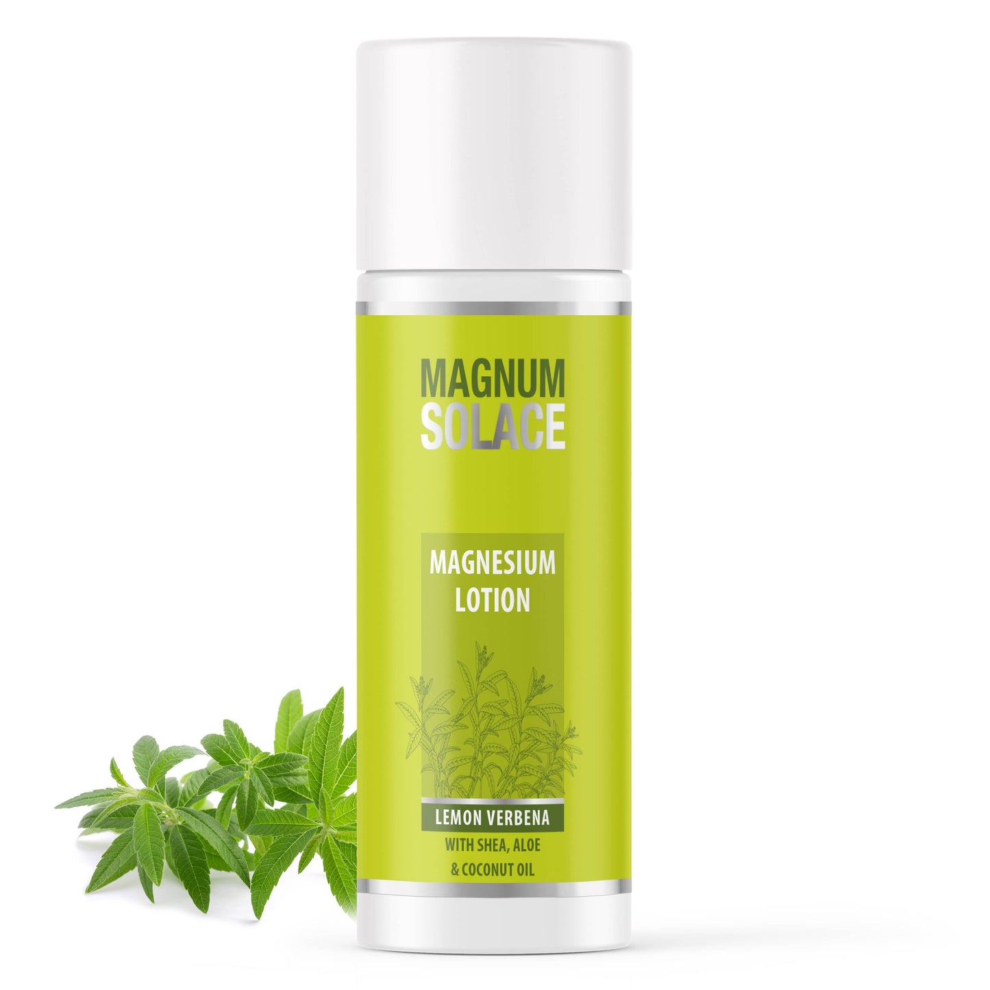 Magnesium Lotion with Aloe, Shea and Coconut (Lemon Verbena)