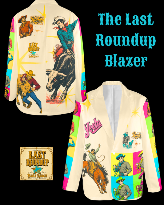 Baha Ranch The Last Roundup Blazer in Beige