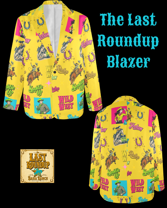 Baha Ranch The Last Roundup Blazer in Mustard