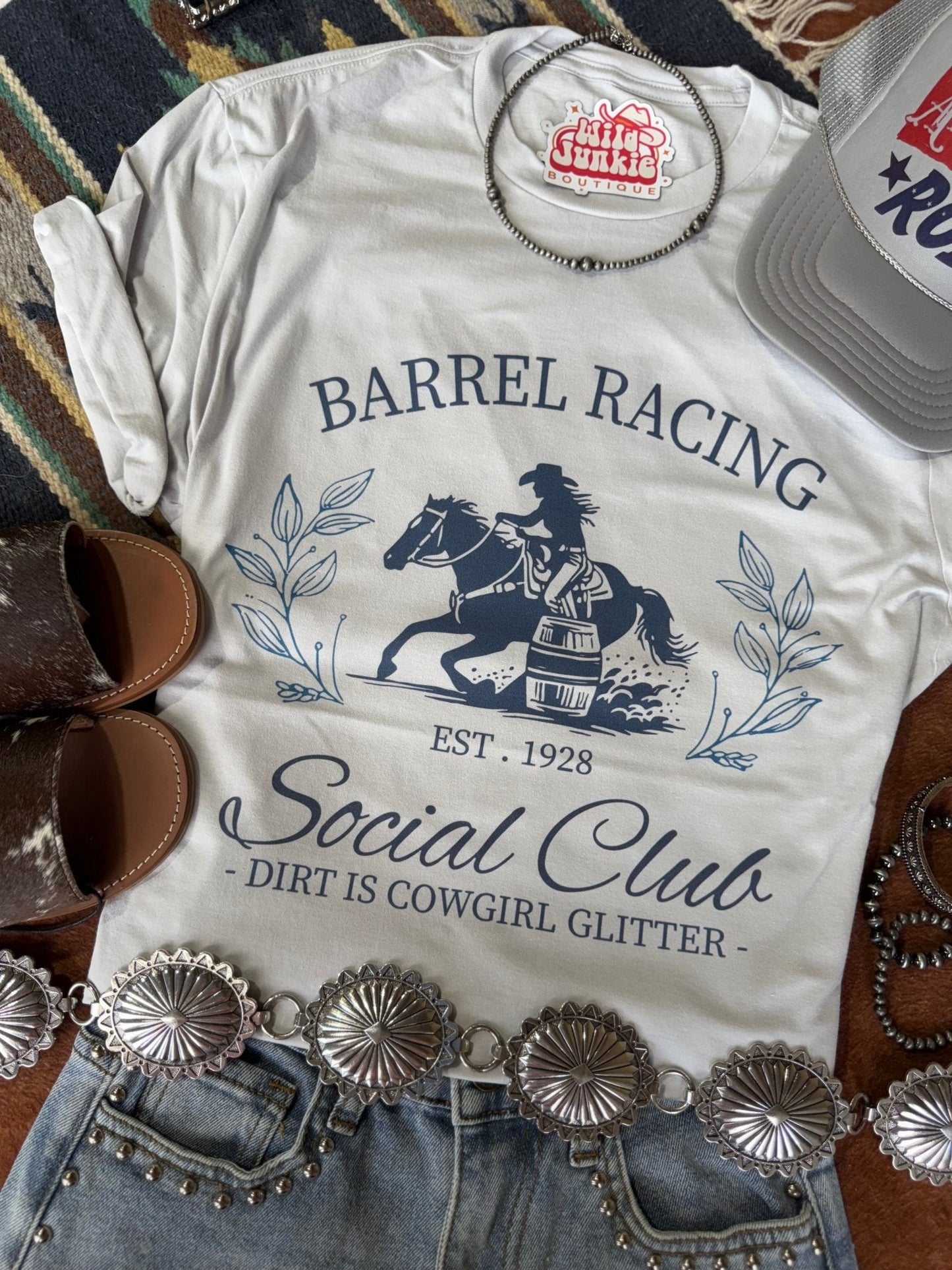 Barrel Racing Social Club Graphic Tee