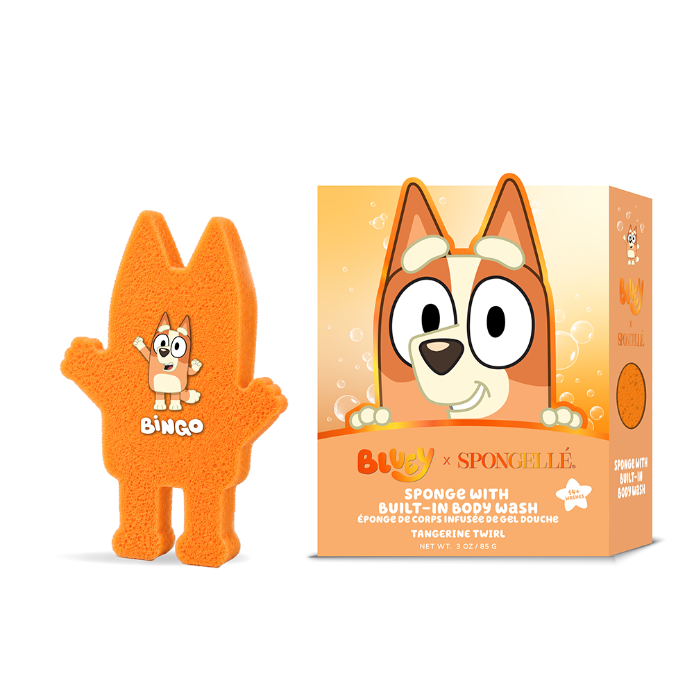 Bingo - Tangerine Twirl Body Buffer | Bluey