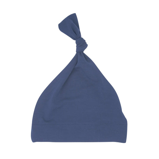 Blue Titan Knot Hat
