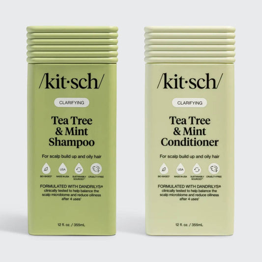 Clarifying Tea Tree & Mint Shampoo & Conditioner Combo