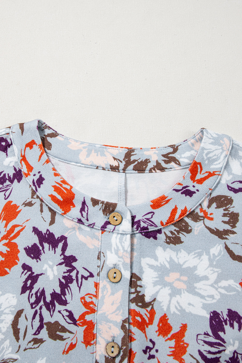 Floral Buttoned Sleeveless Wide Leg Jumpsuit