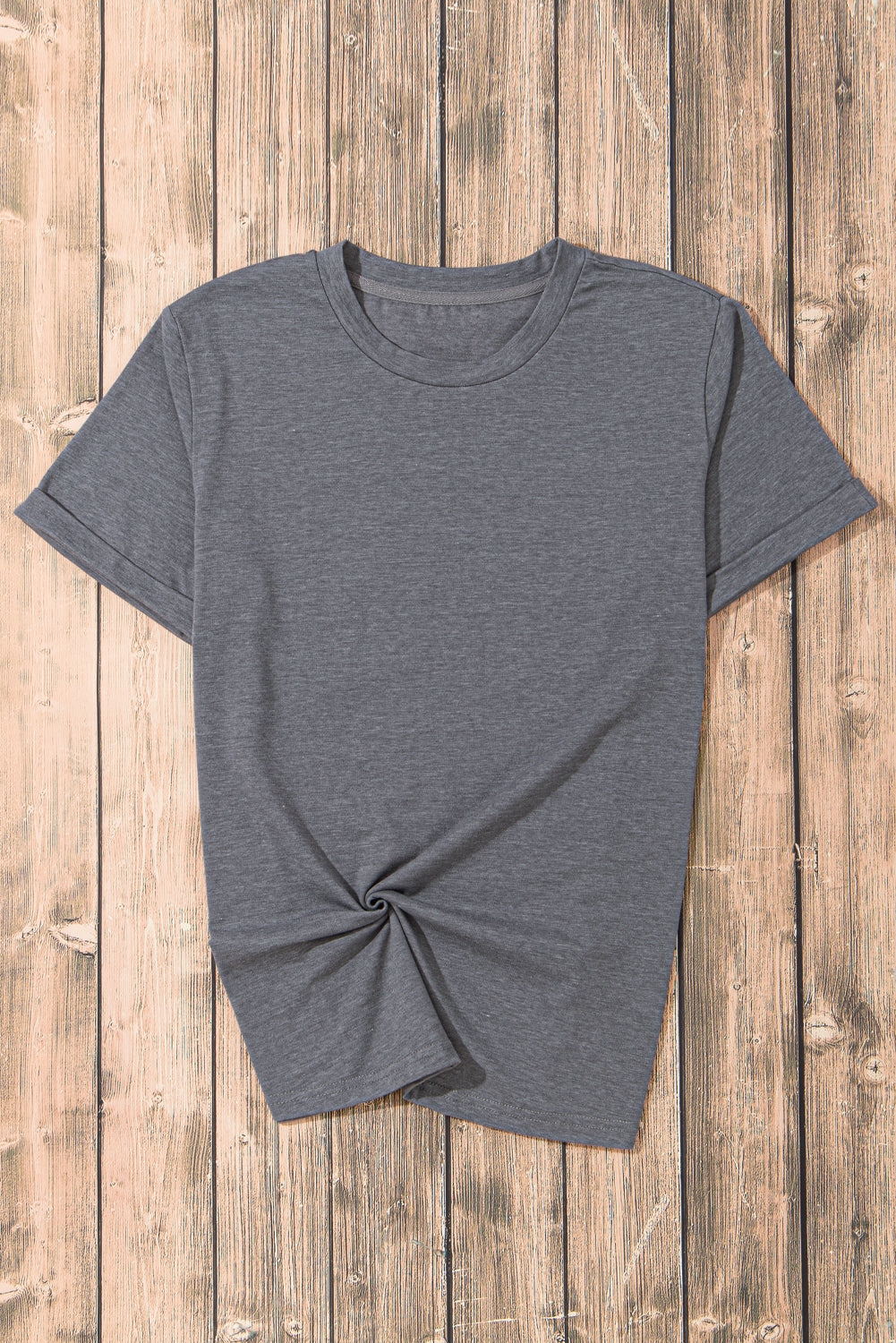 Plain Crew Neck Tee