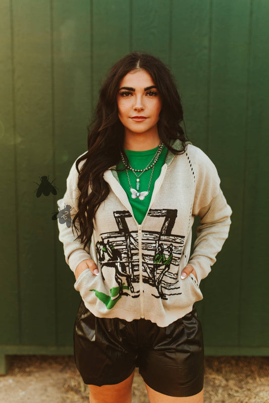 THE RANCHITA *VERDE Sweater by 2 Fly