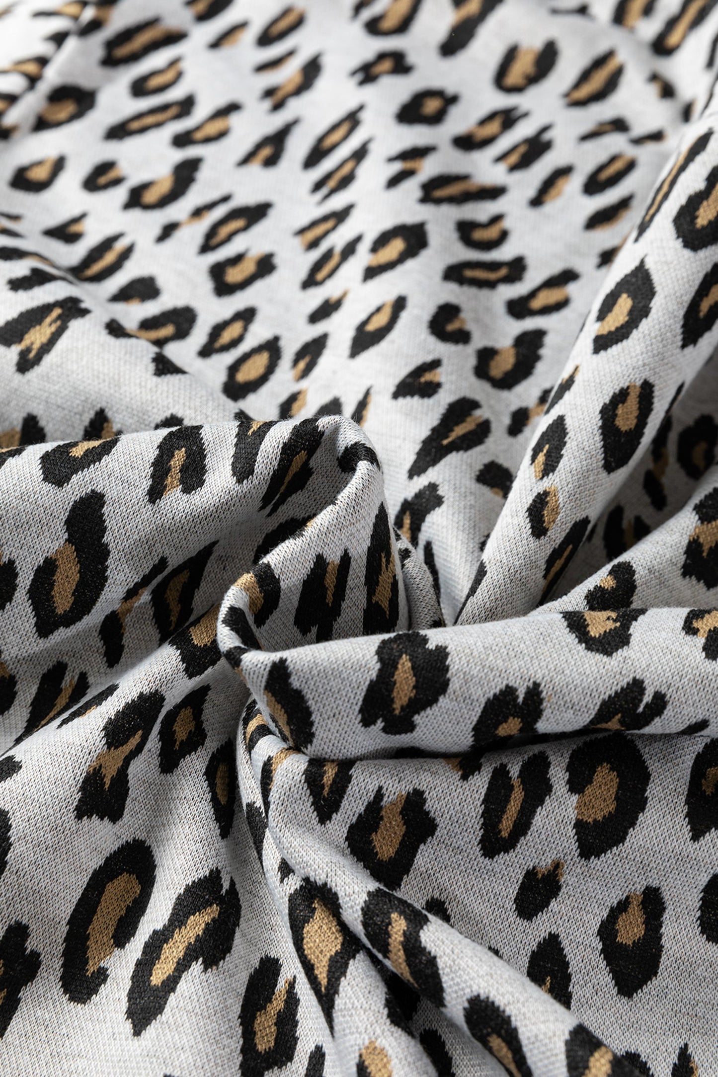 Leopard Short Sleeve Tee & Pants Set