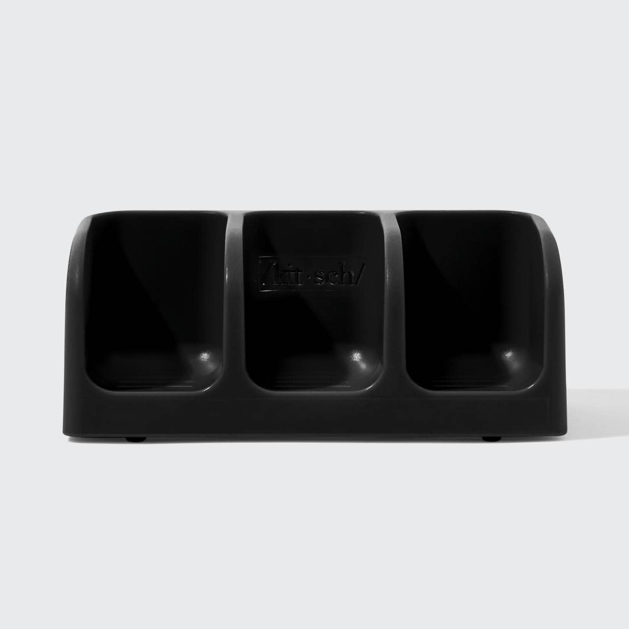 Self-Draining Soap Dish - Black By KITSCH