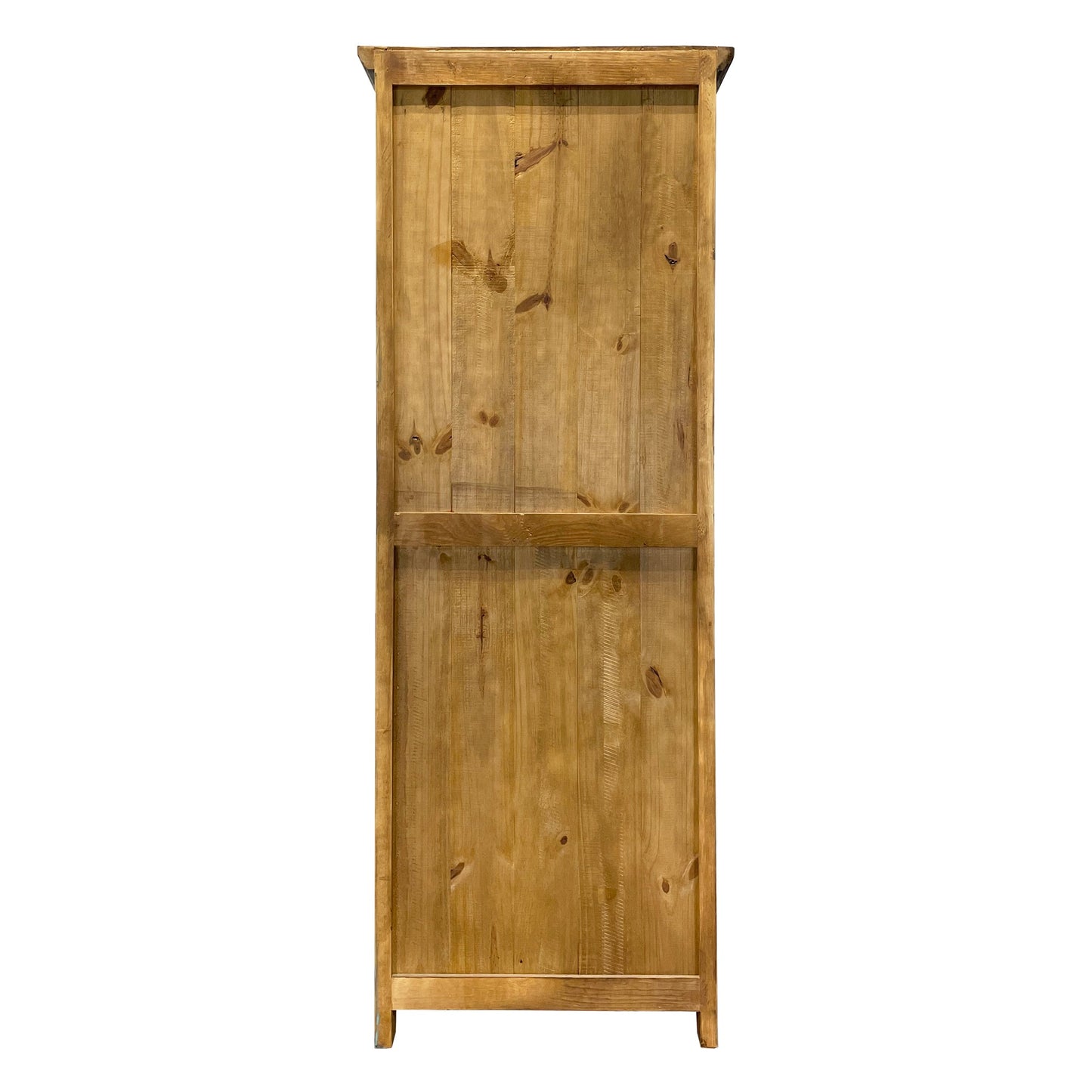 Large Rustic Cabinet for storage in Oldie Turquoise