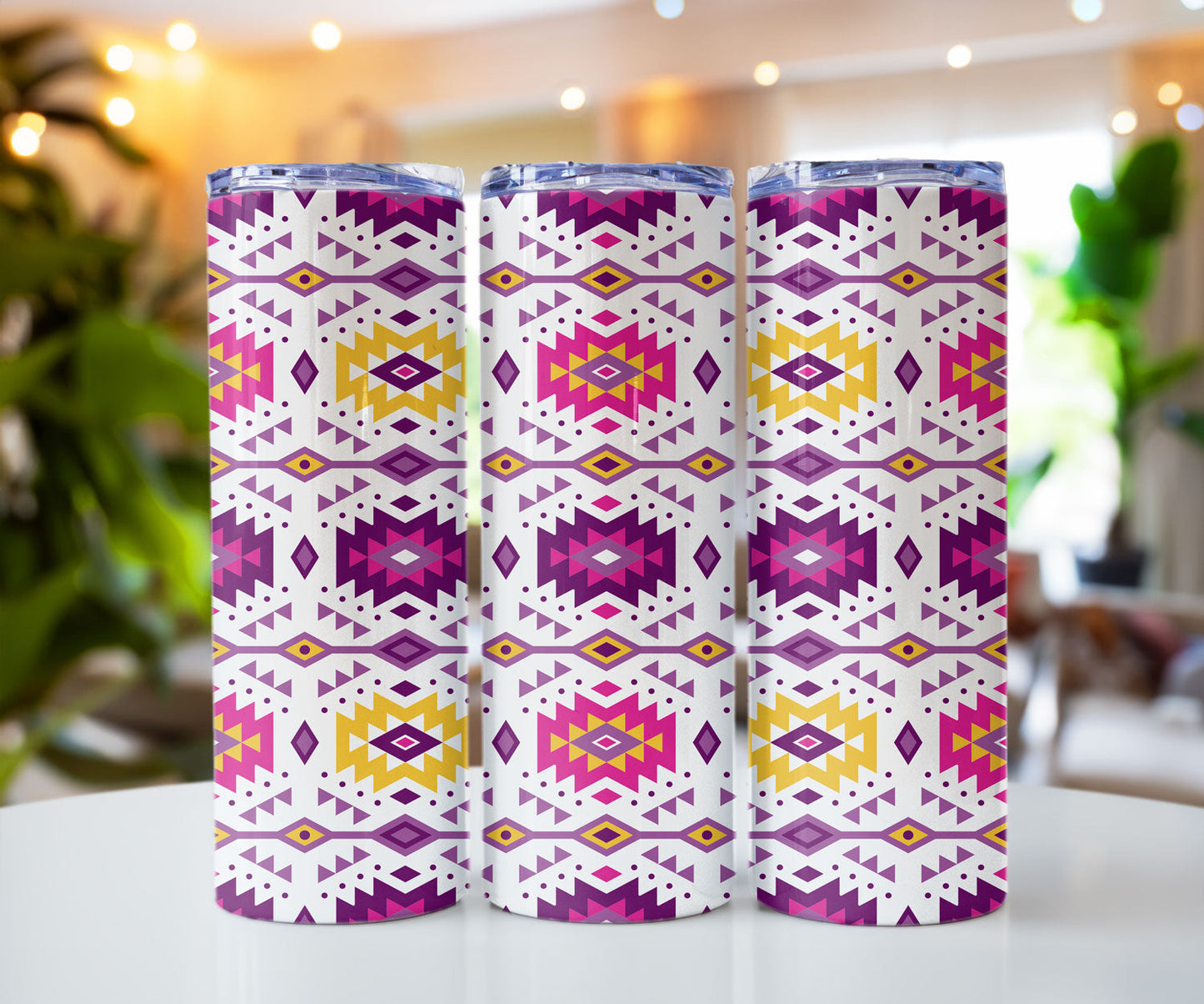 Southwest Style Stainless Steel Tumblers 20 oz