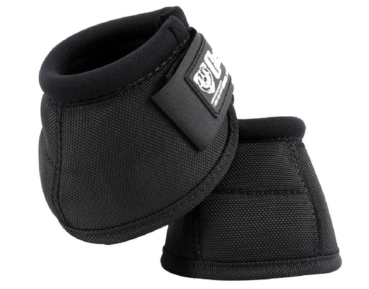Cashel No-Turn Bell Boots, Black, Pair