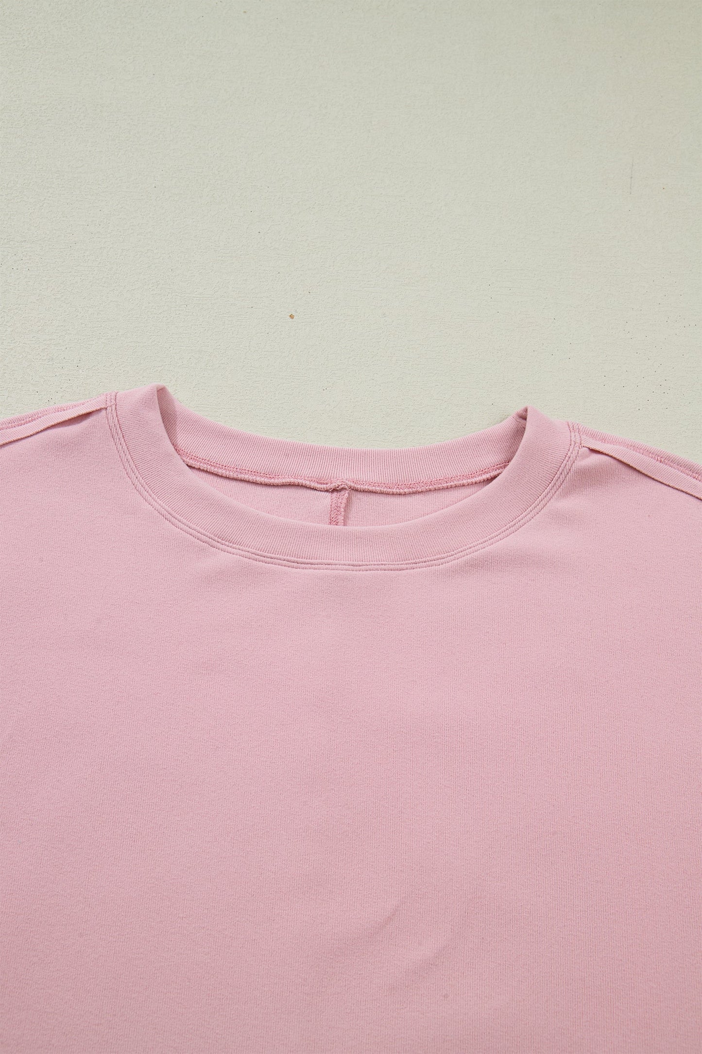 Bow Mesh Patchwork Long Sleeve Tee