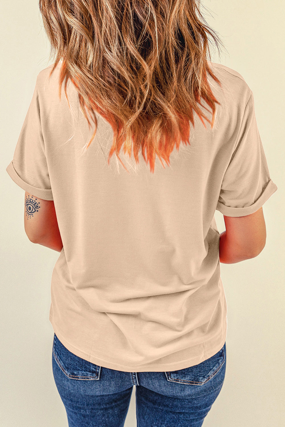 Plain Crew Neck Tee