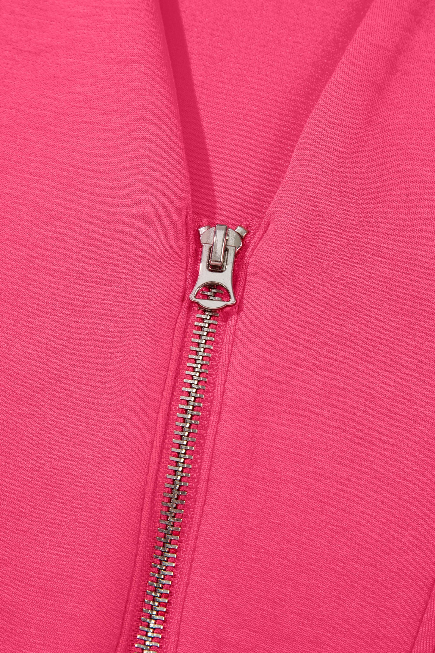 Quarter Zip Sleeveless Top & Drawstring Shorts Set