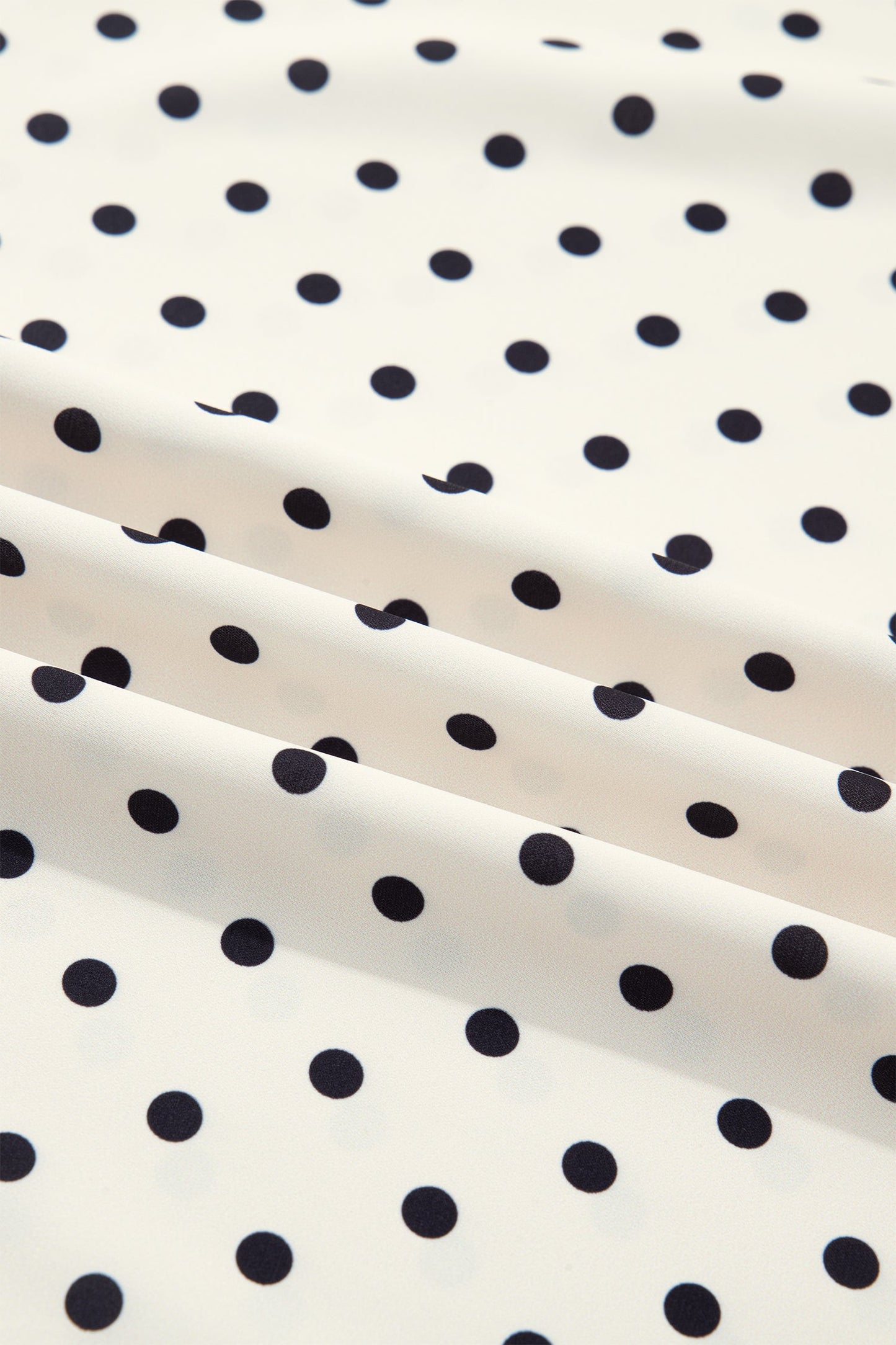 Plus Size Polka Dot Lace V-Neck Sleeveless Top